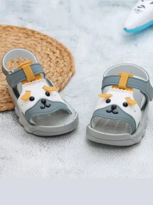 Adorable Puppy-Themed Sandals for Boys