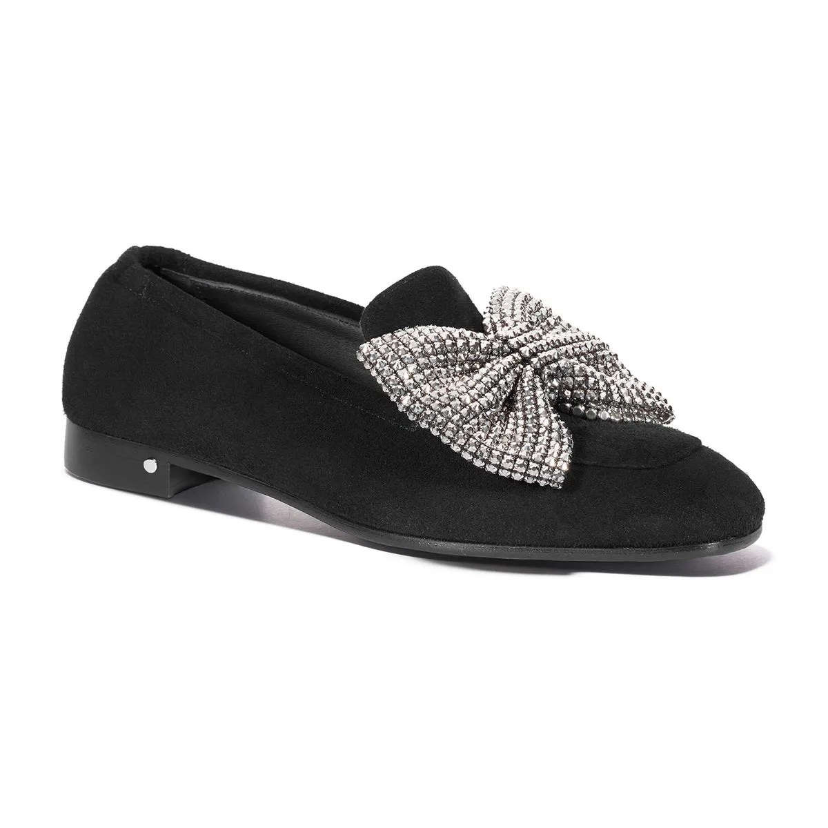 Angela Strass Bow Loafers