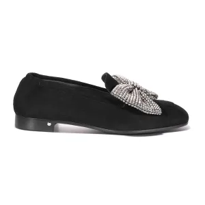 Angela Strass Bow Loafers