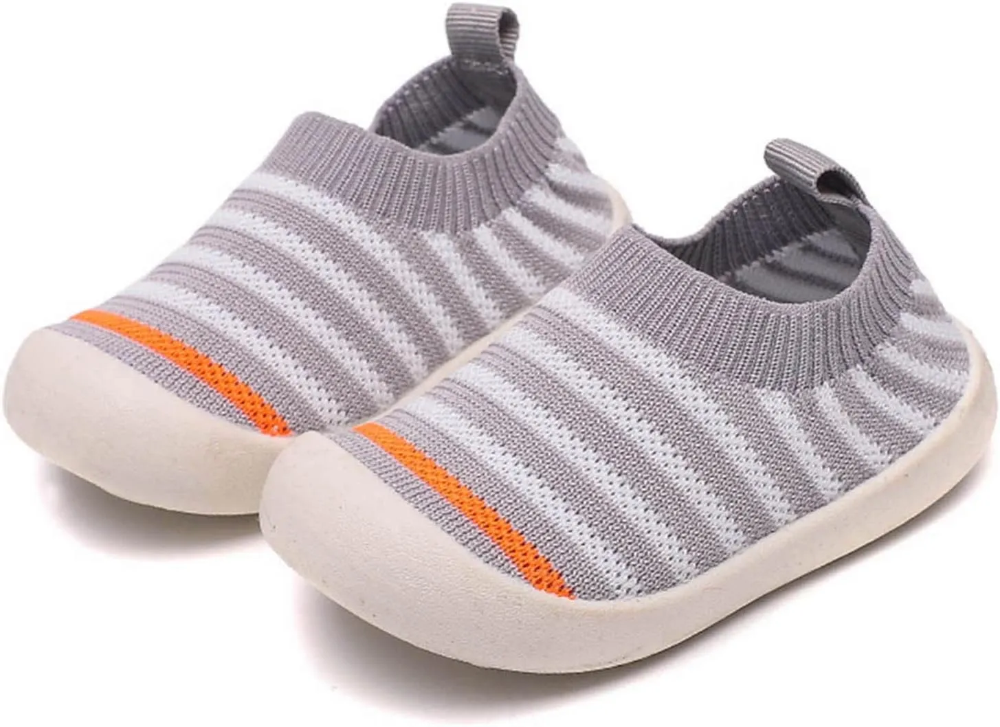 Baby Shoes Slip on Sock Shoes Infant Walking Shoes Non-Slip Breathable Toddler Sneakers Boys Girls Tennis Shoes