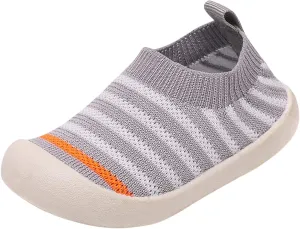 Baby Shoes Slip on Sock Shoes Infant Walking Shoes Non-Slip Breathable Toddler Sneakers Boys Girls Tennis Shoes