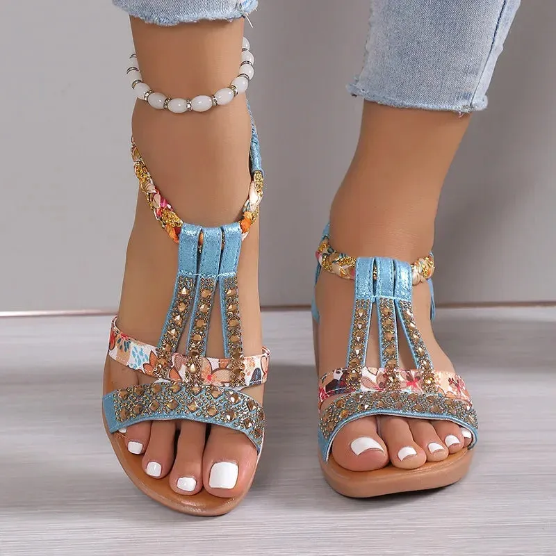 CHLOE | Summer Wedge Sandals
