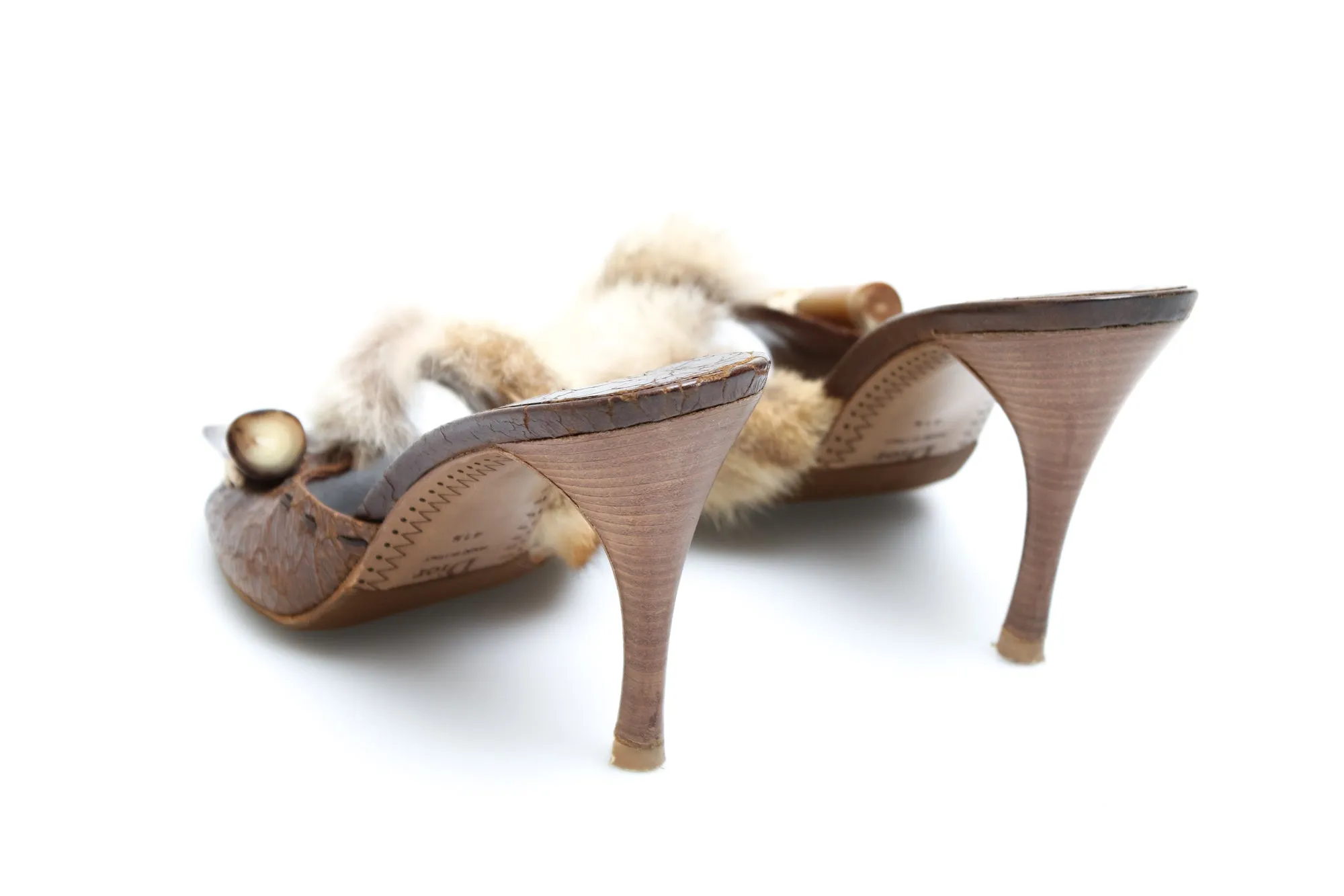 Dior Fur Heels