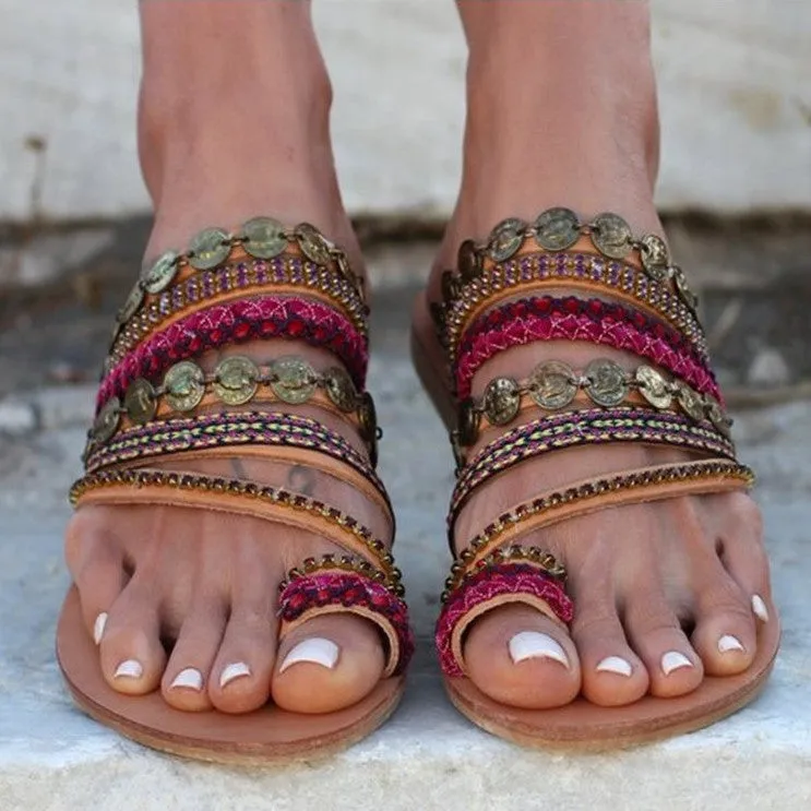 elveswallet Bohemia Bling Clip Slipper