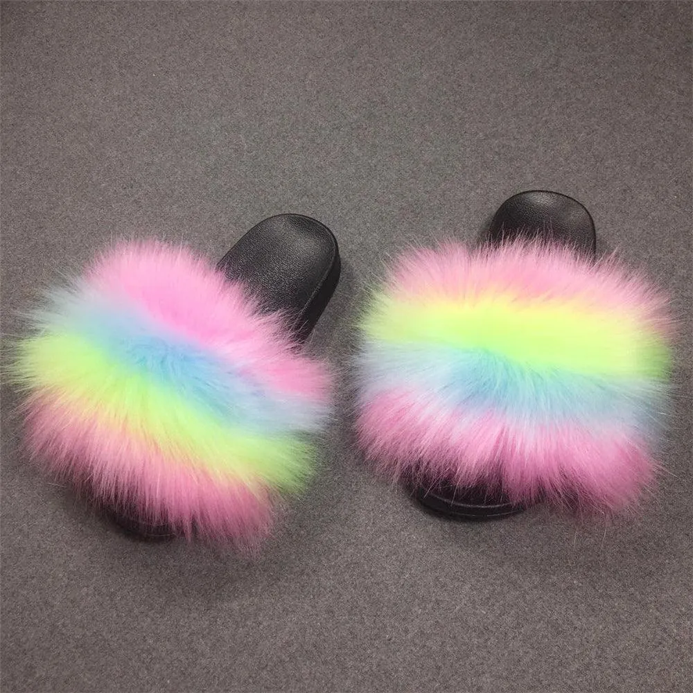 Floppy Home Fur Slippers