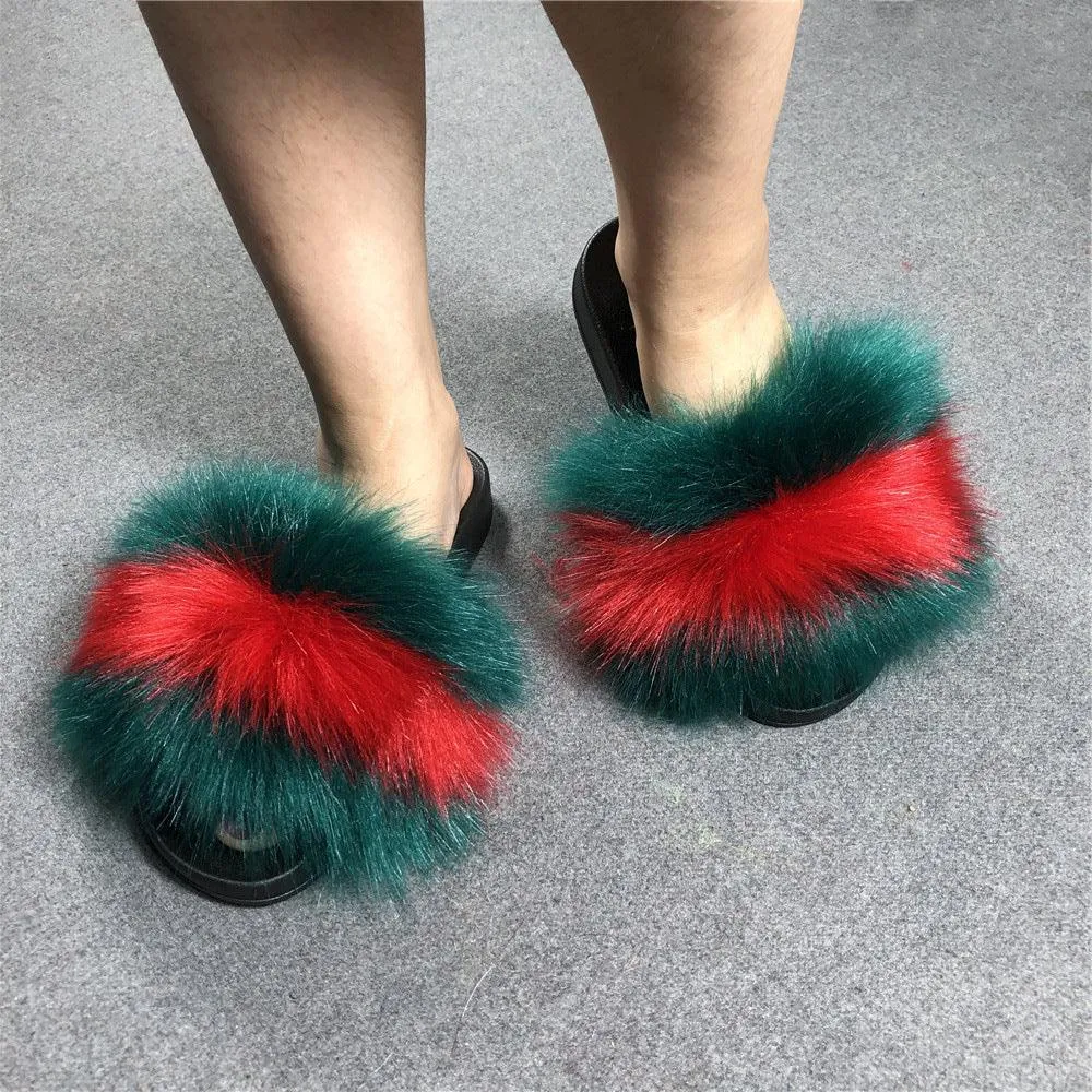 Floppy Home Fur Slippers