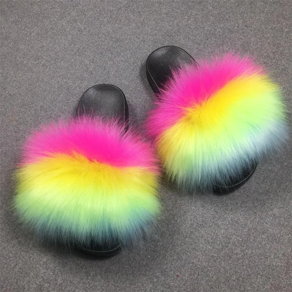 Floppy Home Fur Slippers