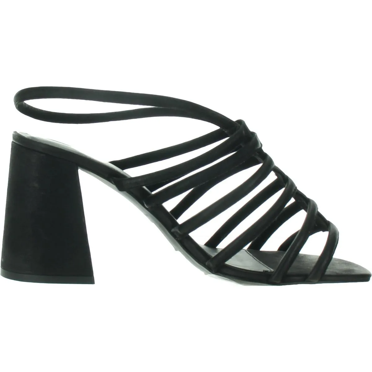 Free People Womens Colette Leather Boho Slingback Sandals