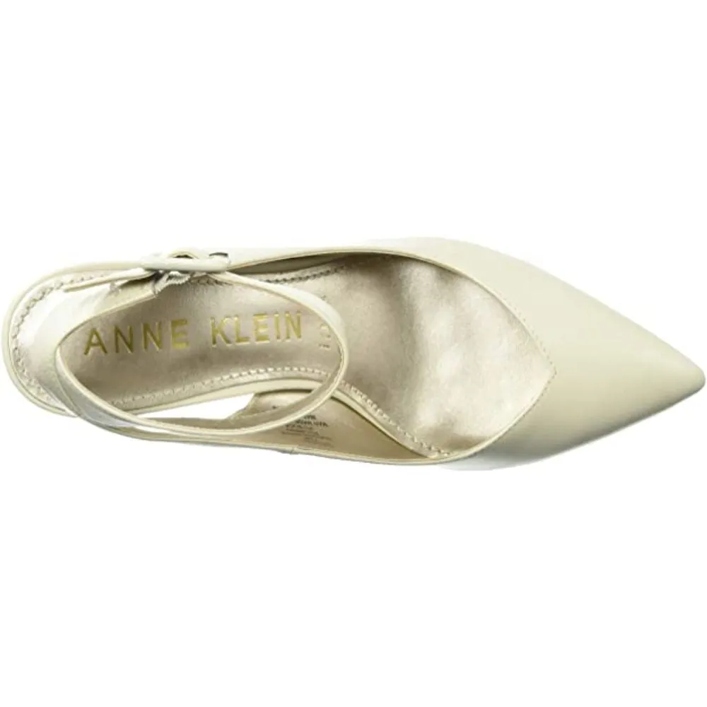 Kaisa Cream Leather Anne Klein Pumps