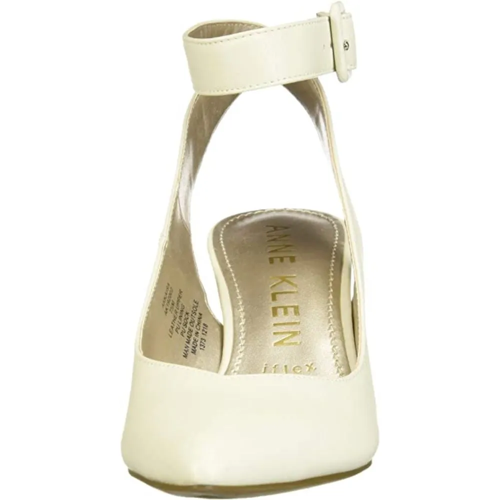 Kaisa Cream Leather Anne Klein Pumps
