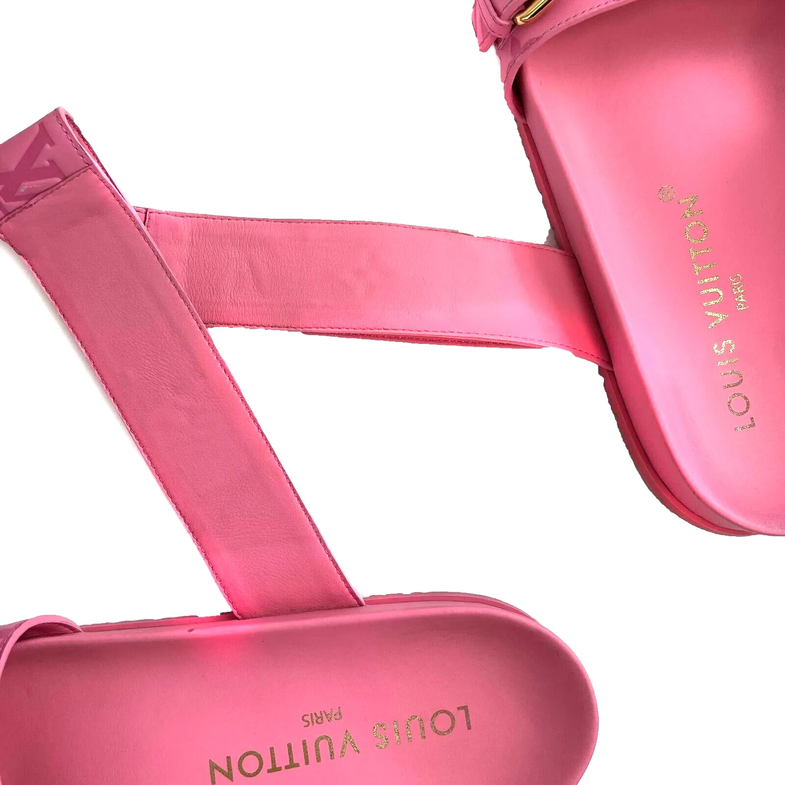 Louis Vuitton Very Good Bom Dia Flat Comfort Mule Pink Slides