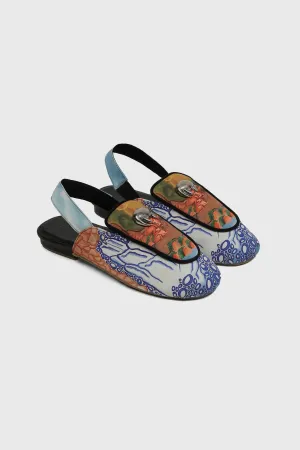 Maru Saf Slingback Mules