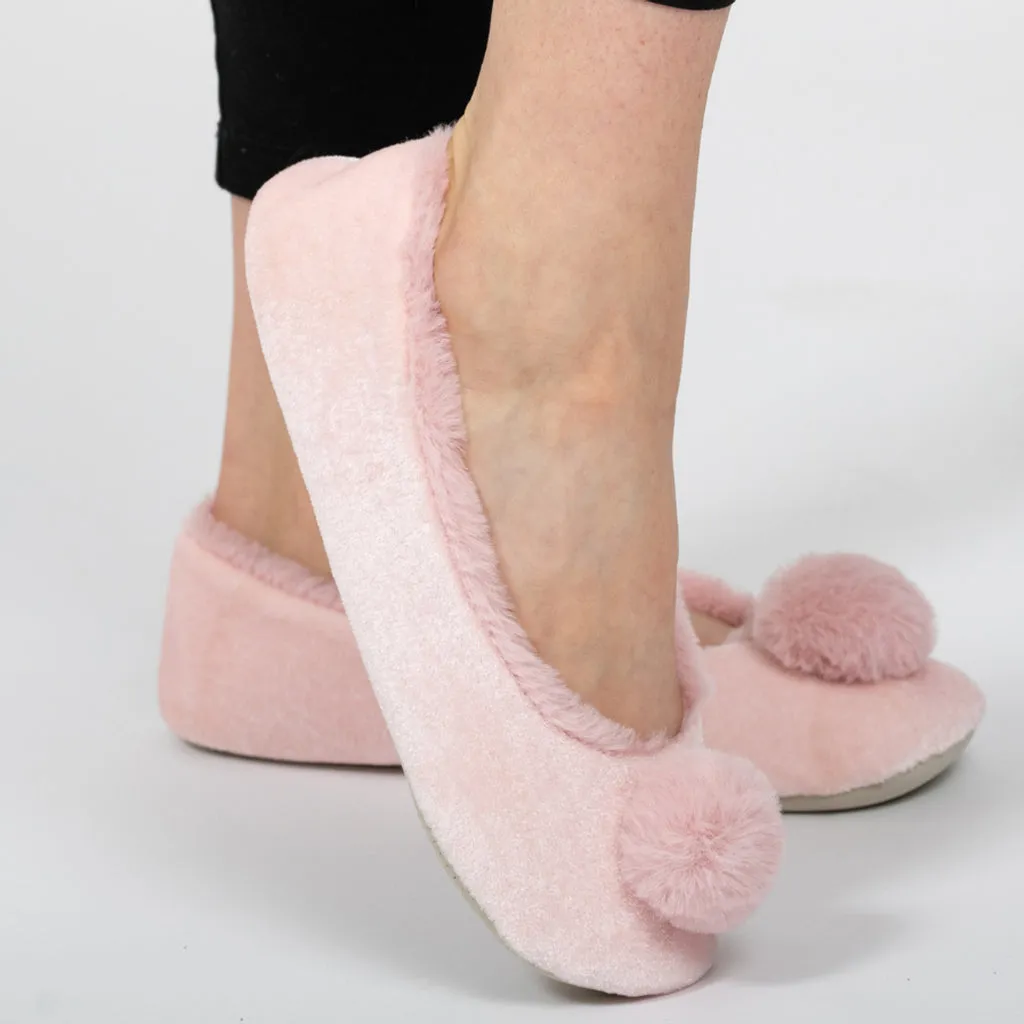Miss Sparrow Pink Ballet Slippers