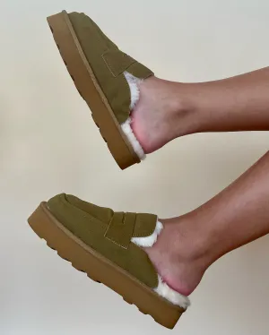 Myla Chestnut Platform Slip On