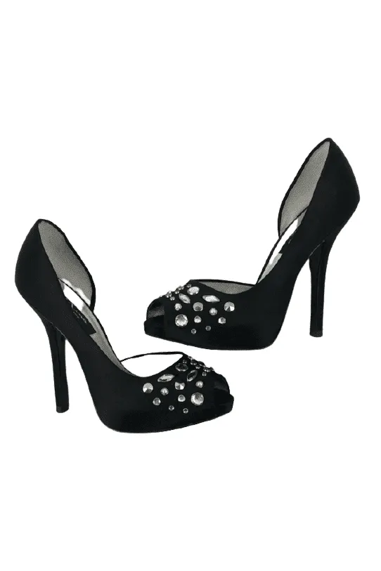 Nina women's black heels size 9M