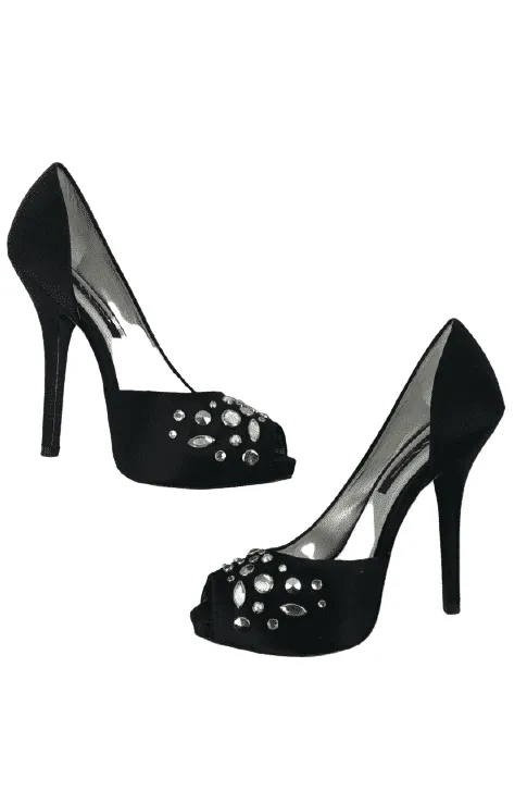 Nina women's black heels size 9M
