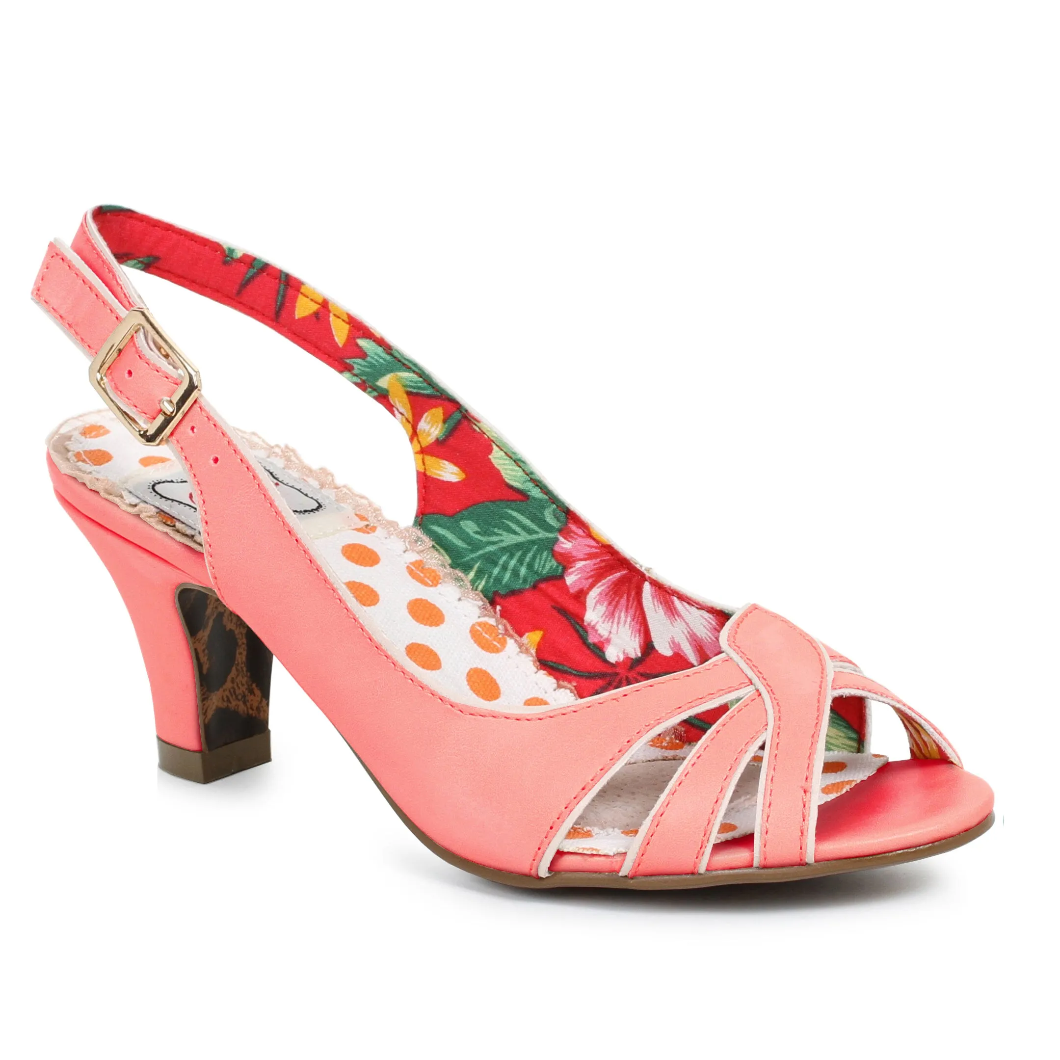 Peep Toe Sling Back Sandal