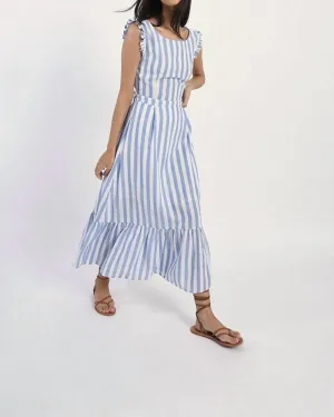 Plage Maxi Dress in Navy Paris | Navy Paris