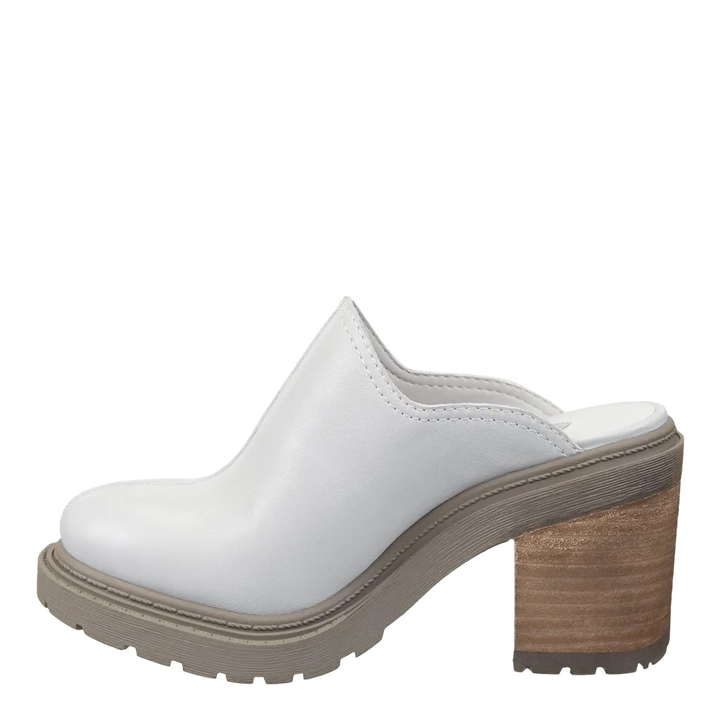 RISE in MIST Heeled Mules