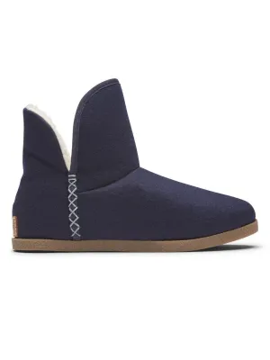 Rockport Women's truTECH Veda Slipper Boot Navy Wool CI0747