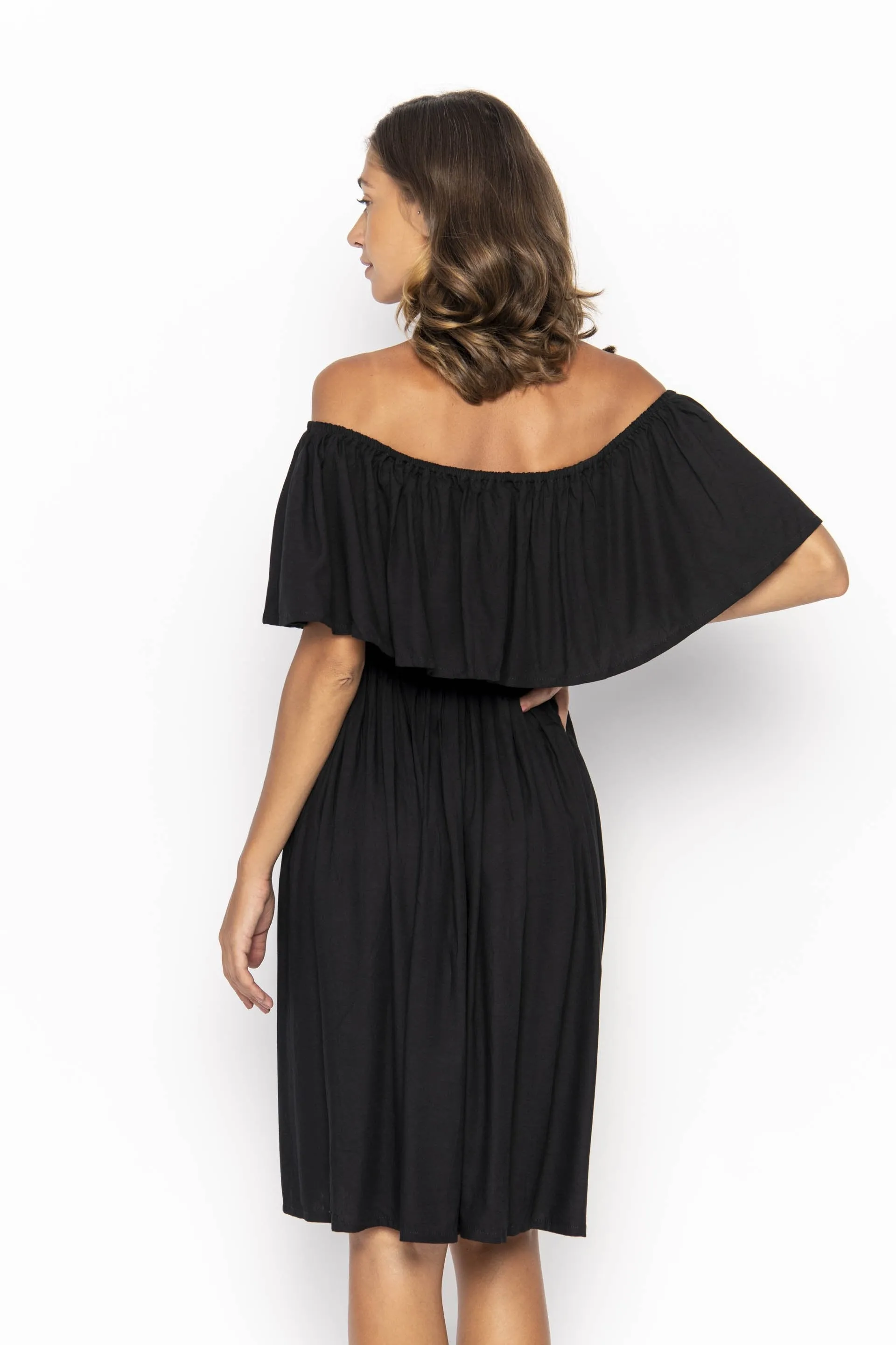 Safia, Plain, Mini Dress