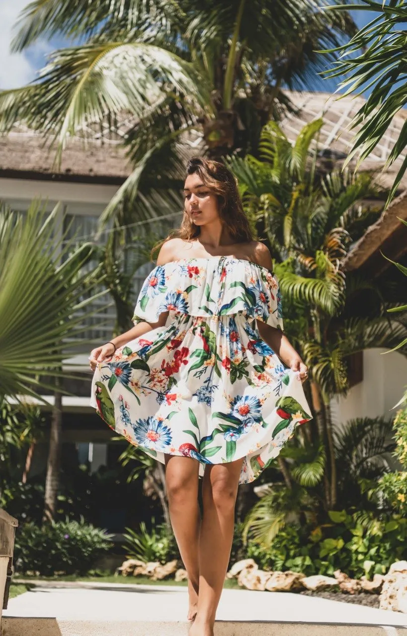 Safia, Plain, Mini Dress