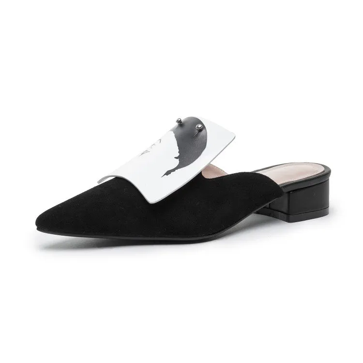 Sassa Handmade Fashion Mules Flats