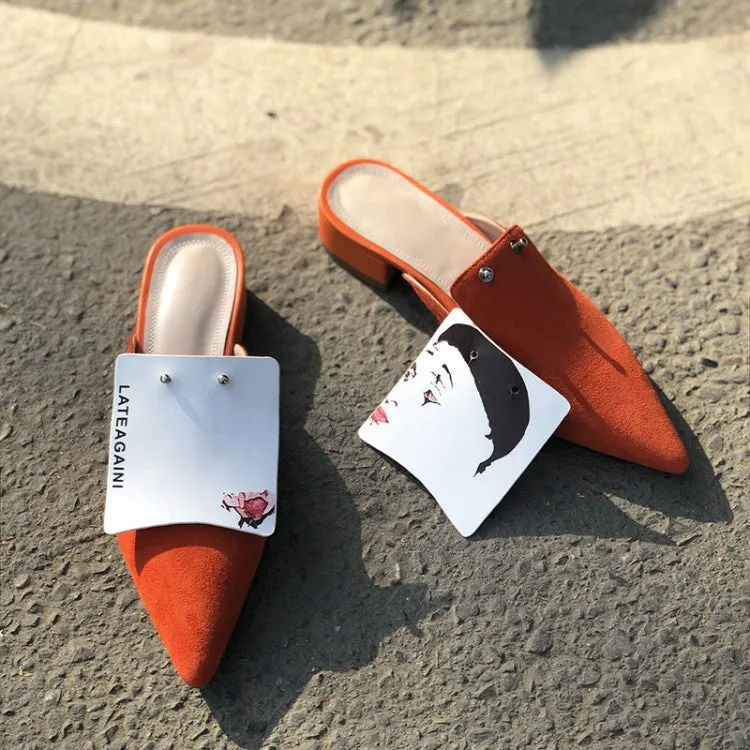 Sassa Handmade Fashion Mules Flats
