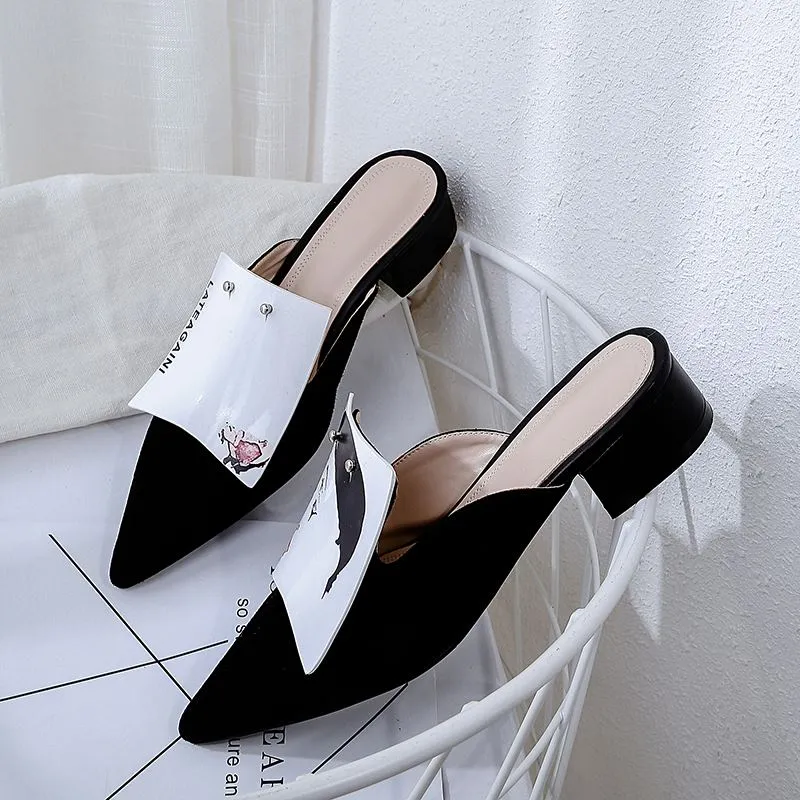 Sassa Handmade Fashion Mules Flats