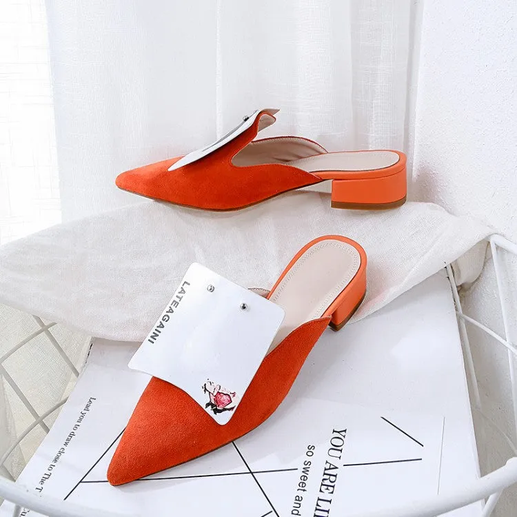 Sassa Handmade Fashion Mules Flats