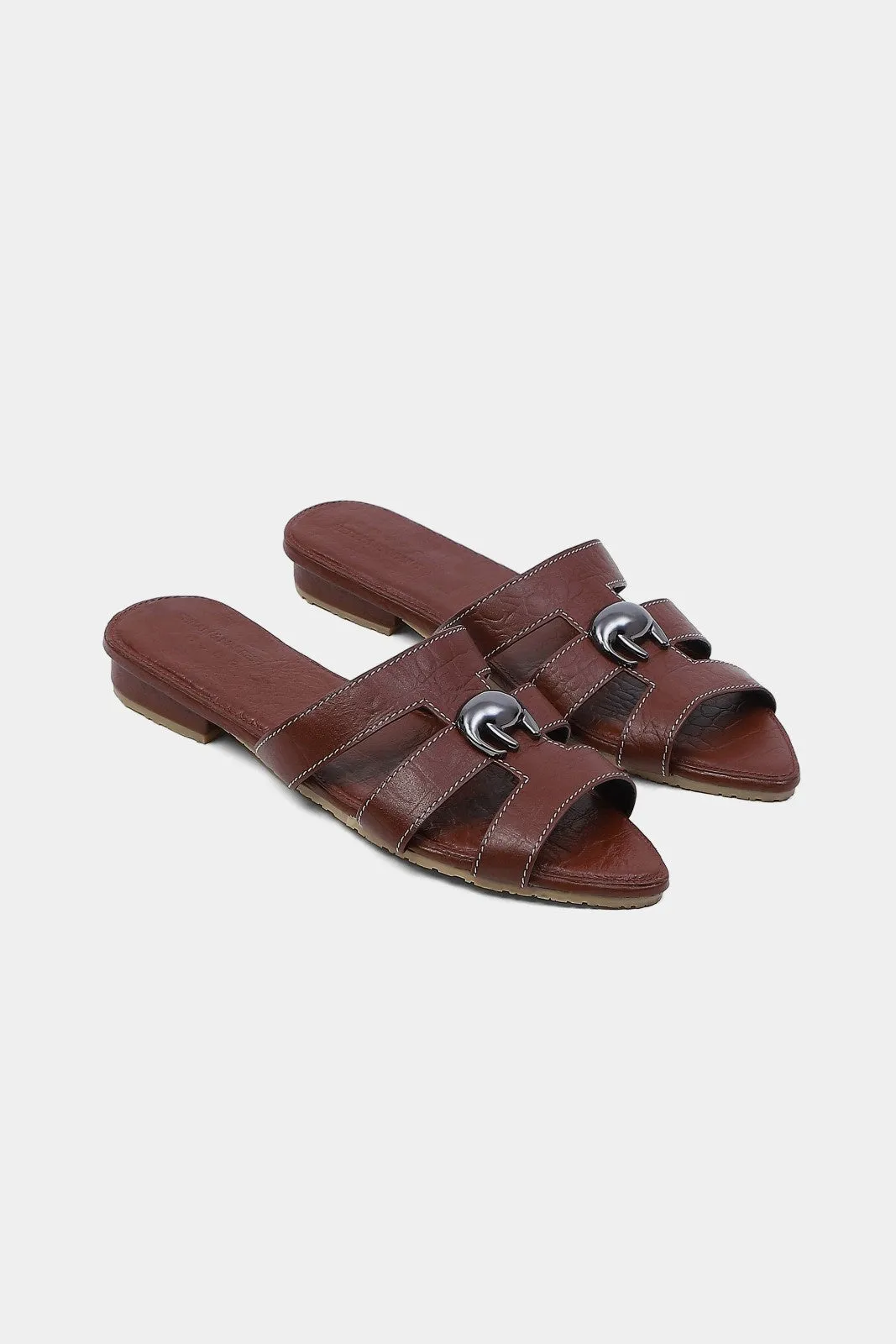 Tan Helix Resort Mules