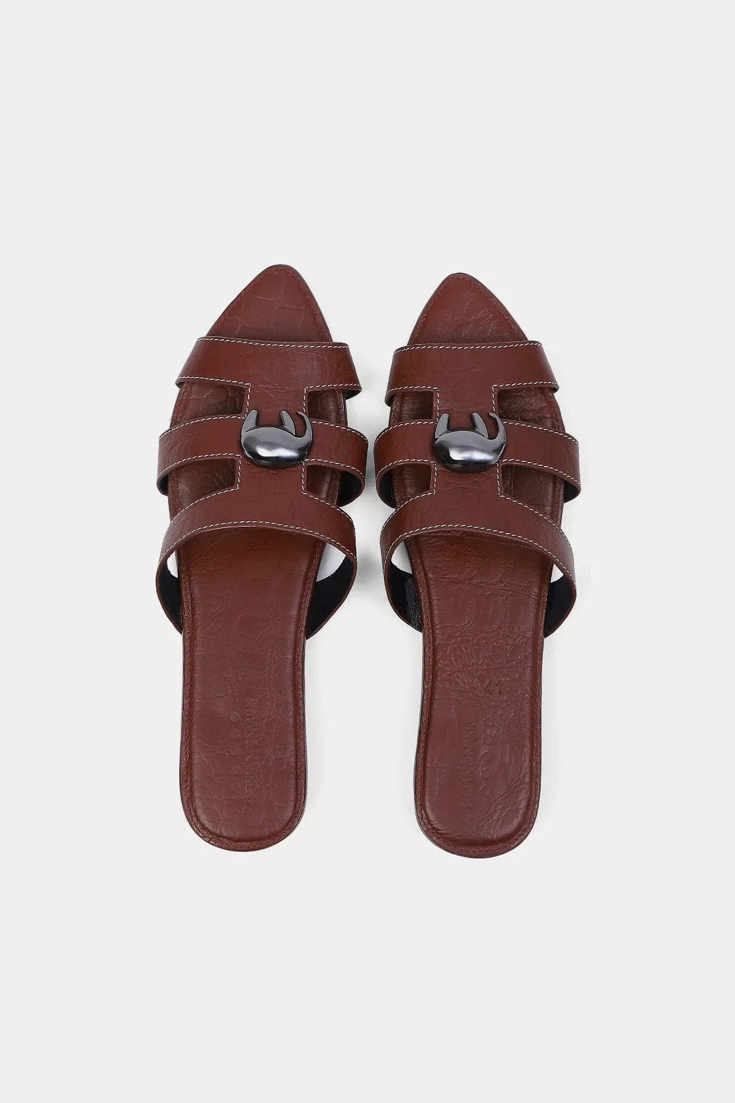 Tan Helix Resort Mules