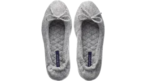 The Cashmere Slipper - Heather