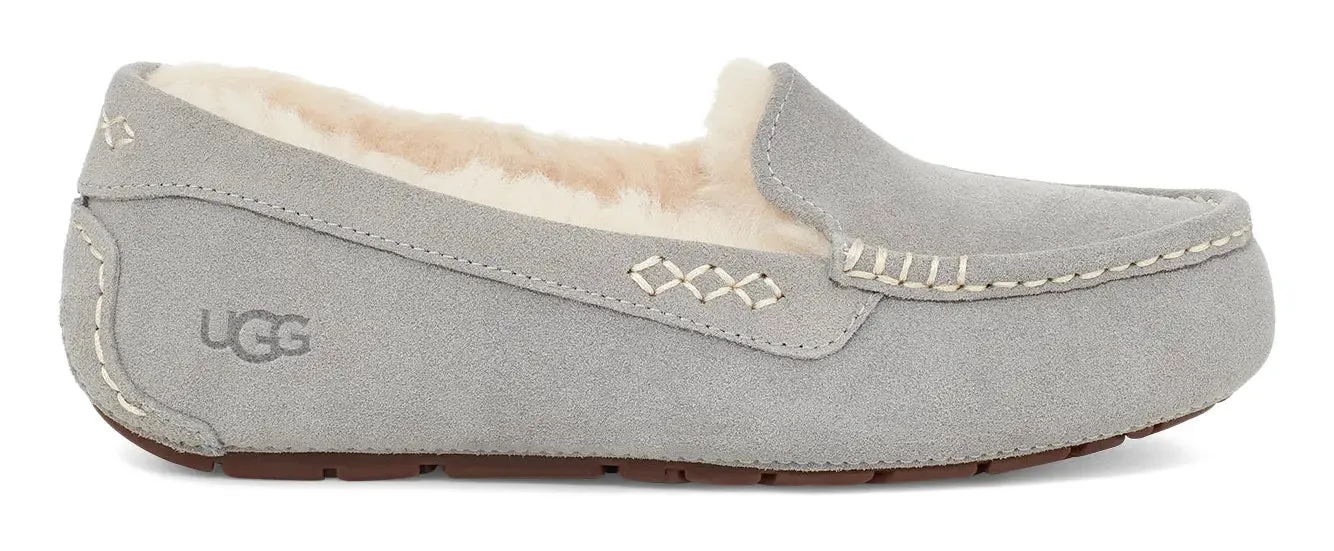 Women's UGG Ansley  Classic Suede Moccasin with Wool Lining
