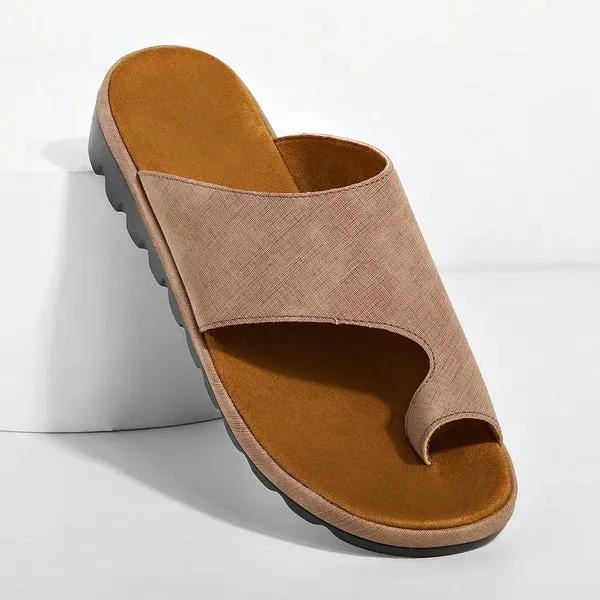 Women'S Vintage Wedge Platform Pullover Slippers 12197341C
